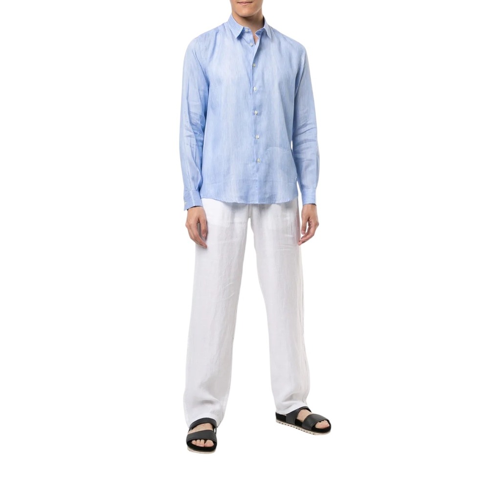 Vilebrequin Men's XXL White 100% Linen Drawstring Pants Coastal Luxury NWOT